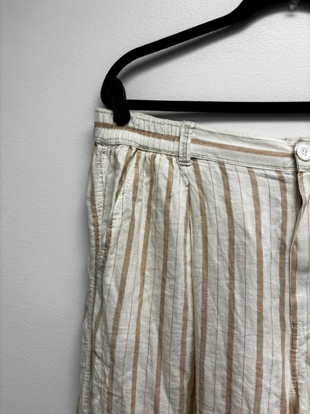 Aerie Pool To Party Linen Blend High Waisted Trouser - Picture 5 of 12